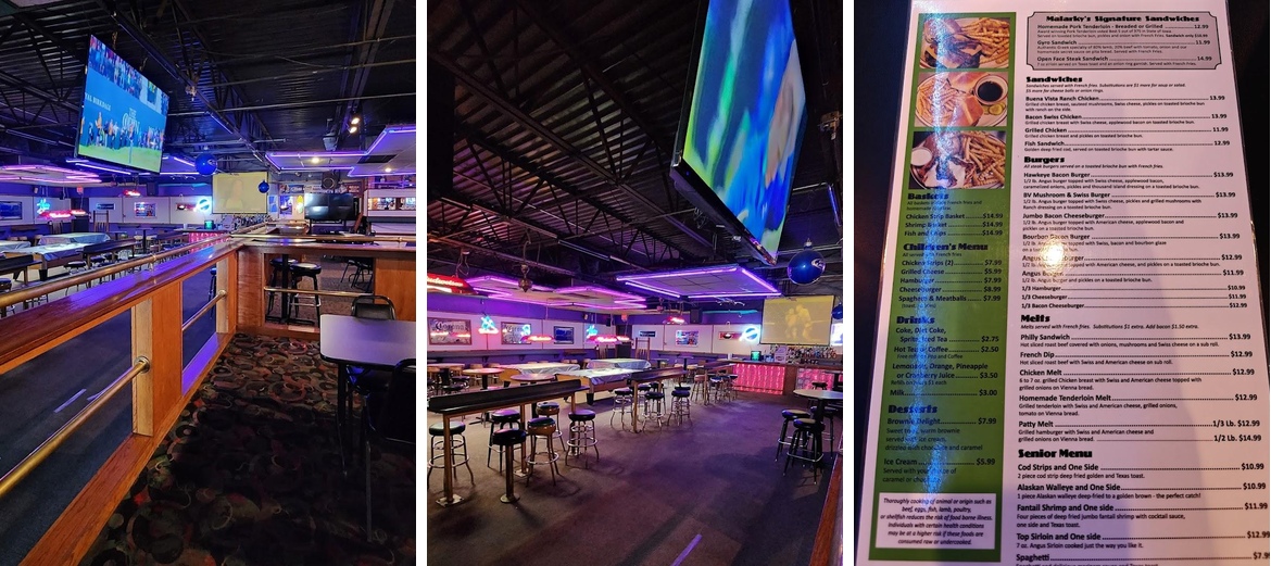 Malarky's Bar and Grill Menu